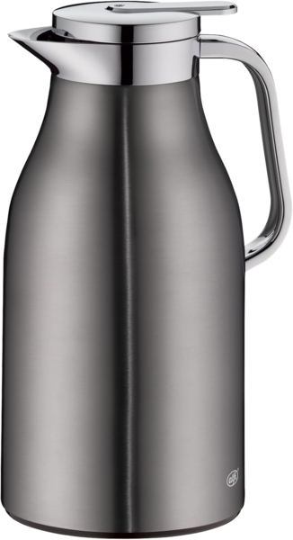 Alfi Isolierkanne Skyline, Thermokanne, Edelstahl, Cool Grey Matt, 1. 5 L, 1321234150