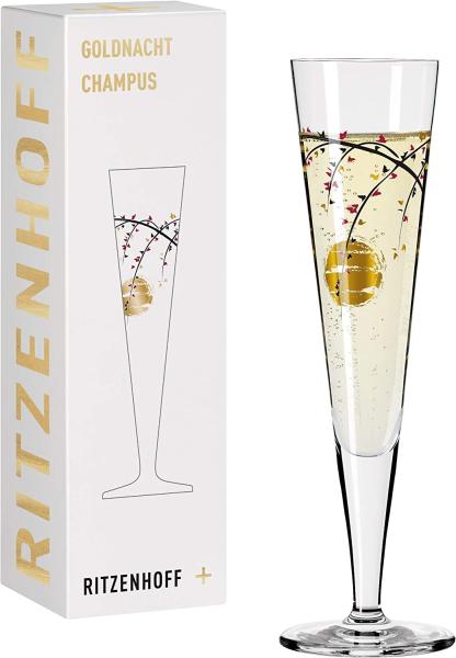 Ritzenhoff 1071014 Champagnerglas #14 GOLDNACHT Rachel Hoshino 2021