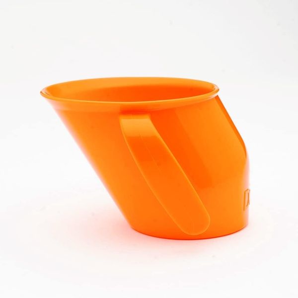 Doidy Cup Logopädischer Becher Orange Doidy Cup