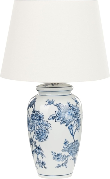 Tischleuchte BELUSO Porzellan Weiß