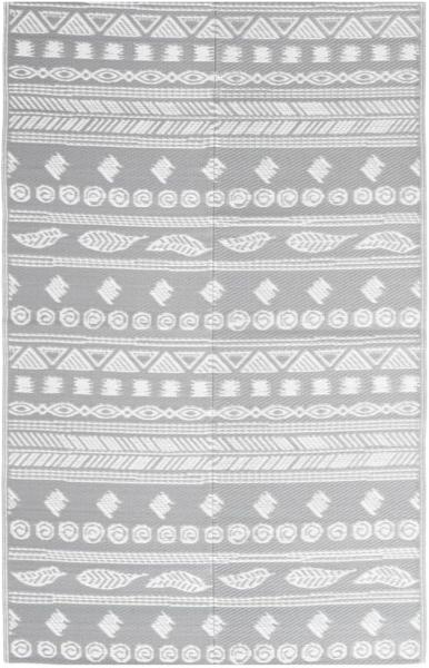 vidaXL Outdoor-Teppich ARAKIL Grau 140x200 cm PP 316971