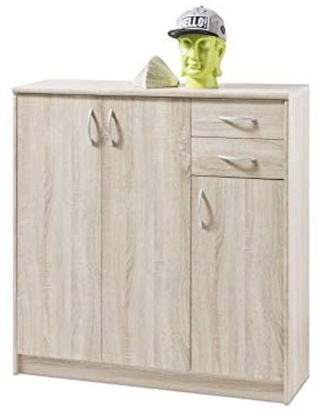 Kommode Olfen / Optimus , Holzwerkstoff , Holzfarben , 109 x 112 x 35 cm Bild 4