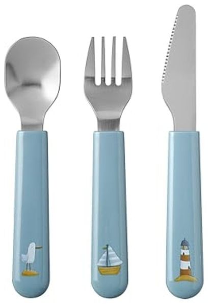 Mepal MIO Kinderbesteck Set Sailors Bay 3-teilig - A