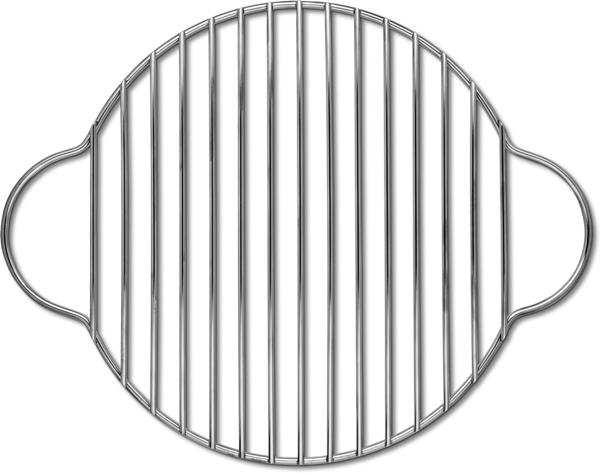 Eva Solo Grillrost, Edelstahl silber, Ø 29,5 cm