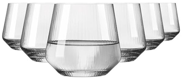 Ritzenhoff Sonnenschliff ALLROUNDGLAS-SET H24 RDT 2024 / Wassergläser 6er Set / Whiskygläser