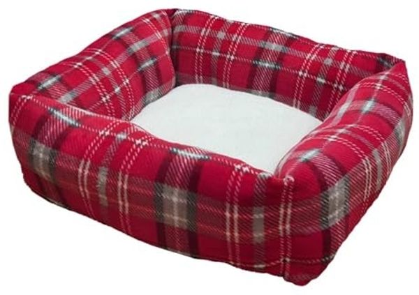 Nobby Hundebett Kareli 60 x 60 x 20 cm rot