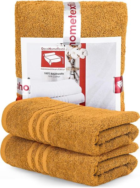 DecoHomeTextil Heimtextilmanufaktur Handtuch Handtuch Set 100% Baumwolle hochwertig kuschelweich saugstark