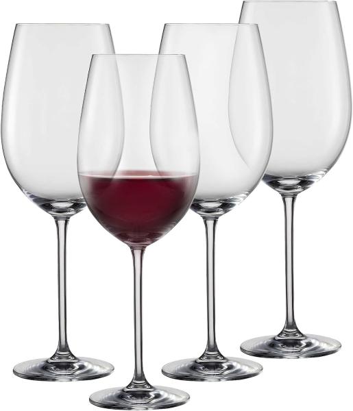 Schott Zwiesel Bordeaux Rotweinglas 4er Set Vinos, Weingläser, Glas, 768 ml, 130009