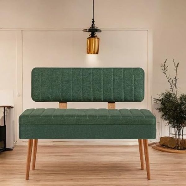 Dmora Bank Muliphein 90 x 39 x 40h cm Braun Tragkraft 150 kg