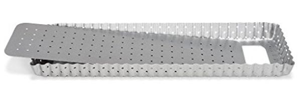Patisse Patisse gelochte Quicheform mit abnehmbarem Boden 35x11cm Silver-top P03582