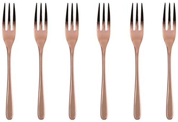Sambonet Taste Kuchengabelset 6-tlg. copper Besteck