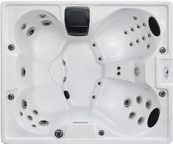 Sanotechnik Outdoorwhirlpool 'Catania' inkl. Abdeckung, 210x180x82 cm