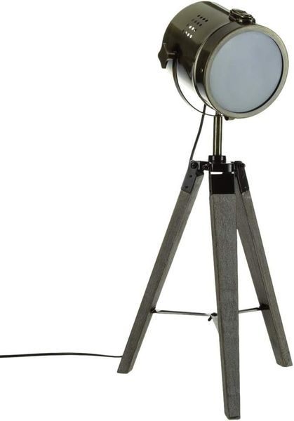 Lampenreflektor aus Metall, braun, Designer-Lampe, stilvolle Metalllampe