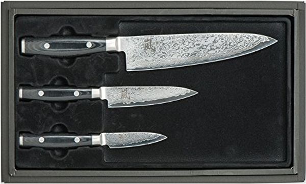 Yaxell Ran69 Geschenkset Kochmesser + Allzweckmesser + Schälmesser 36054