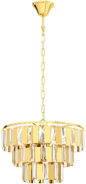 Eglo 99098 Hängeleuchte ERSEKA klar H:130 Ø:38,5cm dimmbar