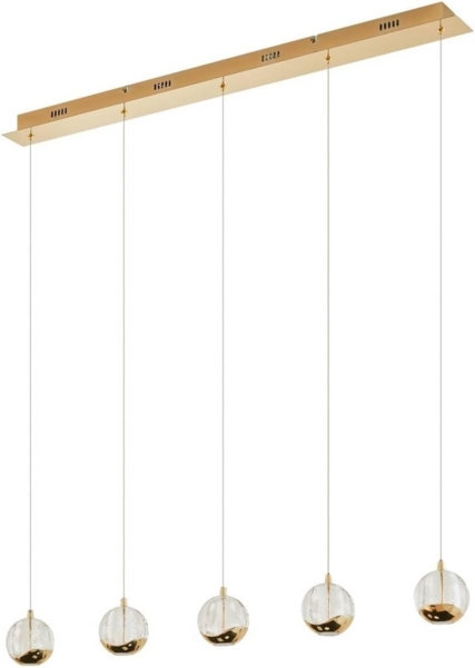 Lucande Hängeleuchte Hayley, 5 x 5 W LED, warmweiß