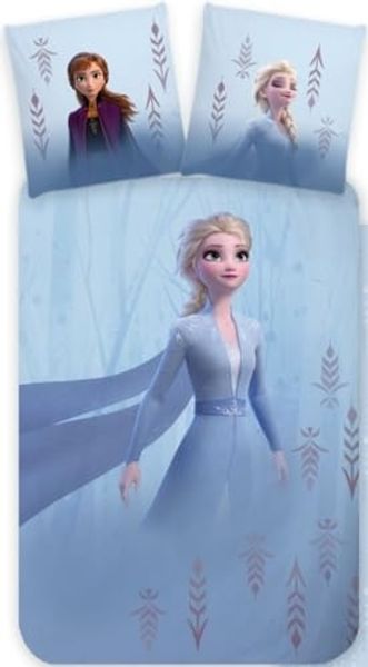 Disney Frozen Eiskönigin Bettwäsche Set Anna Elsa "True to Myself" 135x200cm