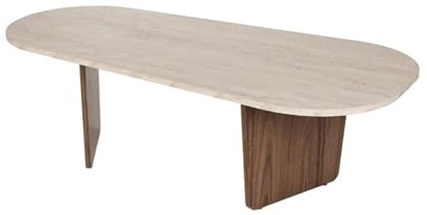 Skye Decor Couchtisch Ovalis (1 Tisch), Ovale Tischplatte