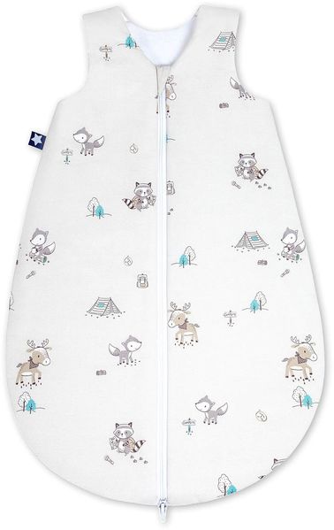 Julius Zöllner Sommerschlafsack Jersey Fuchs & Elch 74