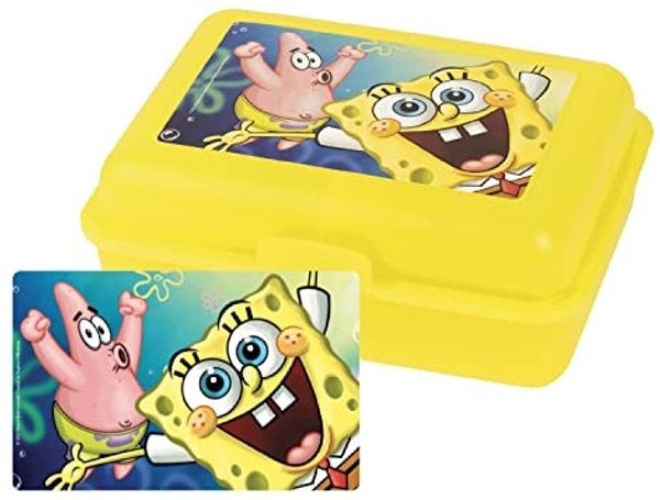 United Labels® Lunchbox Spongebob Schwammkopf - Spongebob und Patrick, Kunststoff (PP)