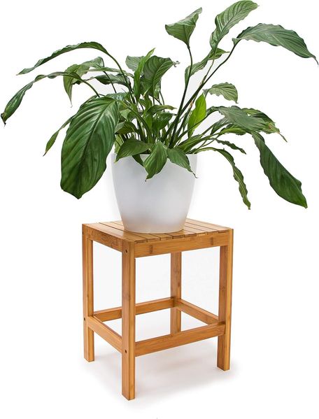Relaxdays Blumenhocker Bambus