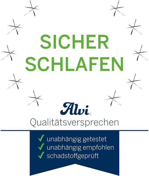 Alvi 'Diana' Komfortschaummatratze, Blau, 70x140 cm Bild 4