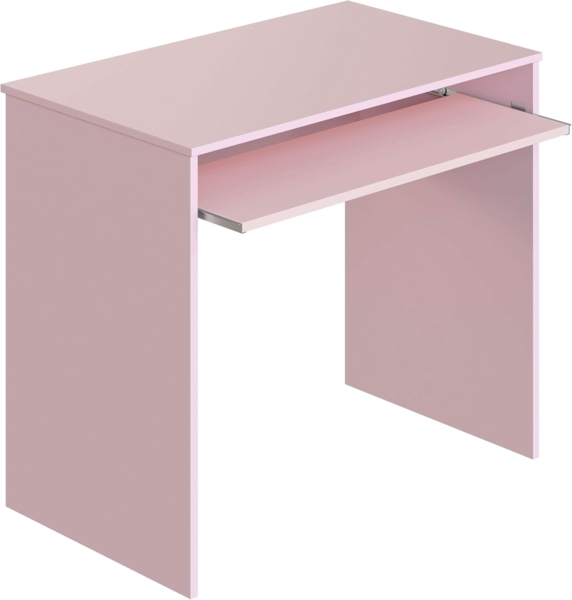Habitdesign, Computertisch mit abnehmbarem Tablett, Jugendschreibtisch, Rosa, Maße: 90 x 79 x 54 cm (B x H x T), Modell I-Joy Bild 4