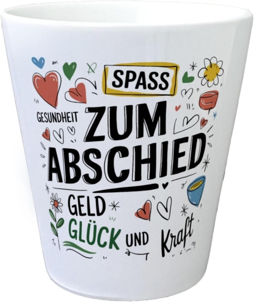 speecheese Blumentopf Wünsche Zum Abschied Blumentopf für Kollegen und Freunde