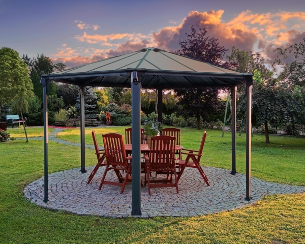 Palram - Canopia Aluminium Pavillon Monaco 6-eckig Bild 3