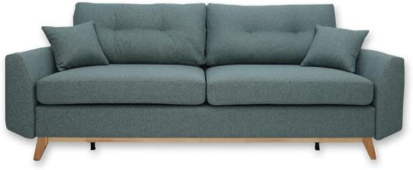 VitaliSpa Schlafsofa Schlafcouch Boxspringsofa Sidney Schlaffunktion Bettkasten