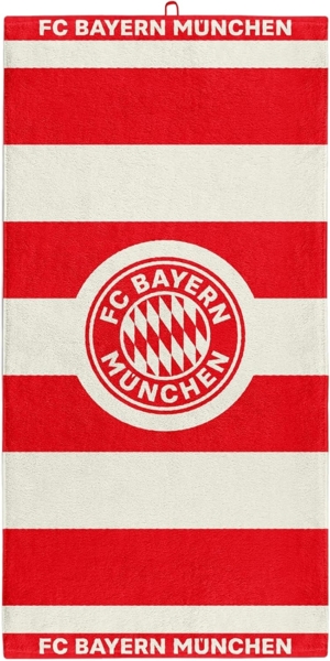 FC Bayern München Duschtuch FC Bayern München Duschtuch Rot / Weiß