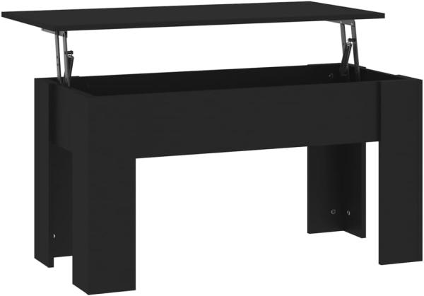 vidaXL Couchtisch Schwarz 101 x 49 x 52 cm Holzwerkstoff [809684]