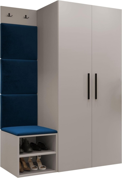 Garderoben-Set Mapreni IV (Farbe: Cashmere, Manila 26)