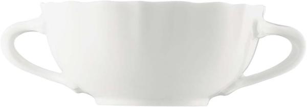 Suppen-Obertasse Maria Theresia Weiss Hutschenreuther Suppentasse - Mikrowelle geeignet, Spülmaschinenfest