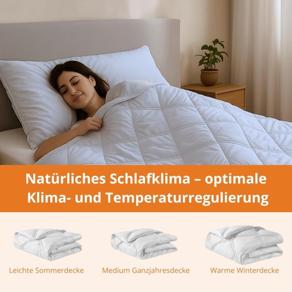 sleepling Naturhaarbettdecke Kamelhaardecke in 4 Wärmeklassen, Füllung: 100% Kamelhaarflaum, 100% Naturhaar, wärme- und feuchtigkeitsregulierend Bild 3