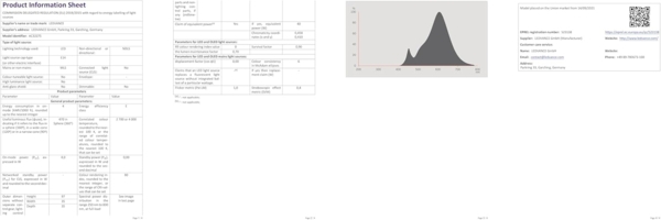 OSRAM STAR+ Filament LED Lampe mit E14 Sockel, Warmweiss (2700K) oder Kaltweiss (4000K) per Klick einstellbar, Active & Relax, Kerzenform, 4W, Ersatz für 40W-Glühbirne, 4er-Pack Bild 10