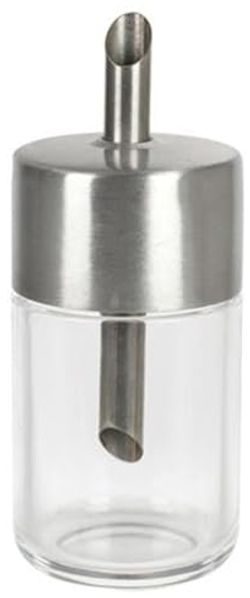 Edelstahl Zuckerstreuer 240ml Zuckerdosierer Zuckerspender Zuckerdose Acrylglas