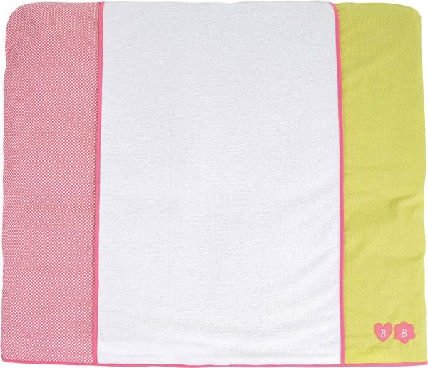 Candide Bezug Wickelauflage Graine de Tendresse weiß-grün 72x85