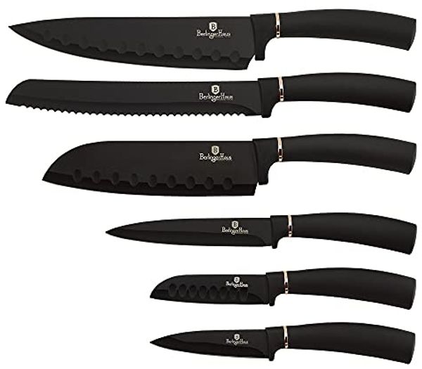 Berlinger Haus Berlinger Haus Satz Messer 6 Elemente Black Rose Gold BH2337