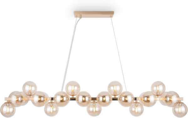 Maytoni Dallas 25-flammige Hängeleuchte länglich