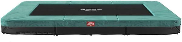 BERG Trampolin InGround rechteckig 280x190 cm grün ohne Netz Ultim Favorit Sports
