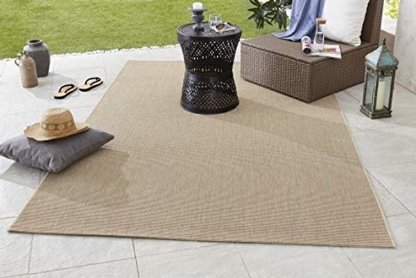 In- & Outdoorteppich Match beige - 120x170x0,8cm