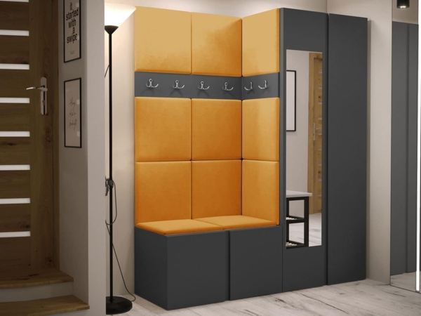 Garderoben-Set Monati XII, Graphit, Farbe: Manila 32 Bild 2