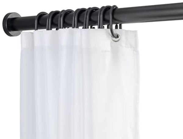SCHÖNER WOHNEN-Kollektion Duschvorhangstange »Obleon«, Ø 28 mm, ausziehbar, ohne Bohren, geklemmt, Aluminium, Kunststoff, Teleskop-Duschschiene, ausziehbar