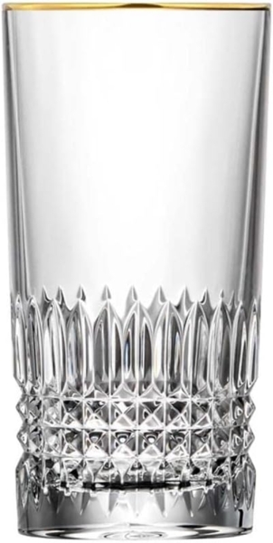 Longdrinkglas Kristall Empire Gold clear (13,5 cm)