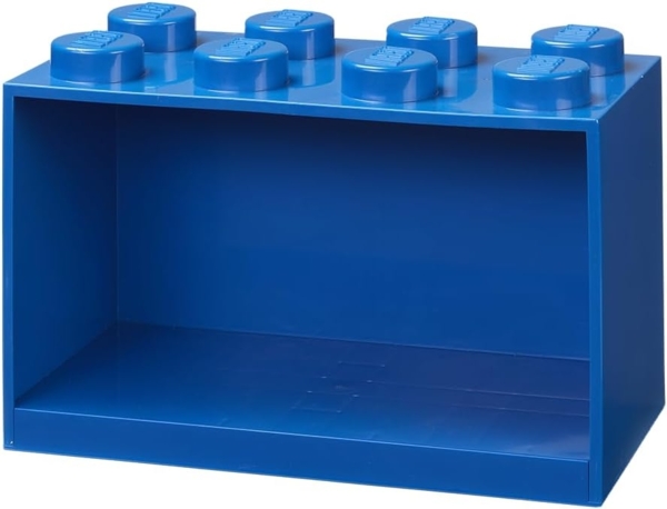Room Copenhagen LEGO Wandregal 8 Noppen - blau