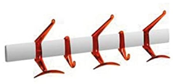 Kartell Hanger Wall, 60 cm, Orange Rot