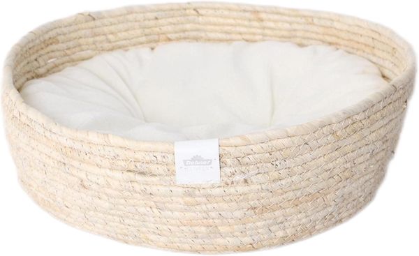 Dehner Tierbett Premium Kuschelbett Guter Schlaf, Naturmaterial, versch. Größen, exquisites, hochwertiges Hundebett / Katzenbett