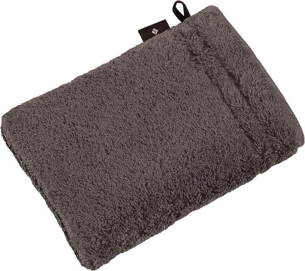 Vossen Handtücher Vienna Style Supersoft | Waschhandschuh 16x22 cm | slate-grey