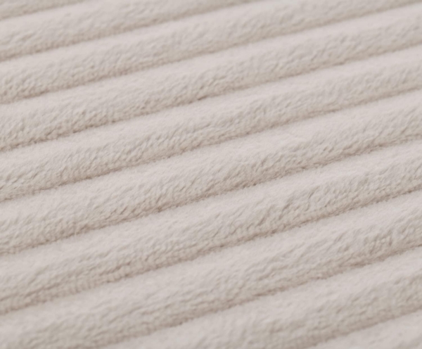 Gözze Badematte Berlin, Höhe 7 mm, rutschhemmend beschichtet, fußbodenheizungsgeeignet, Polyester, rechteckig, Badteppich, Uni Farben, Cord Optik, waschbar Bild 6